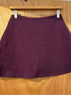 girlfriend collective Sport Skort in Plum